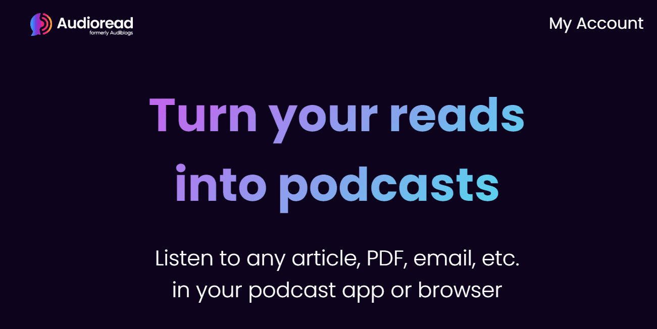 Audioread logo