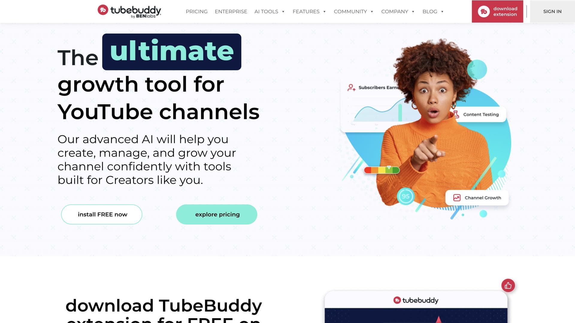 TubeBuddy logo