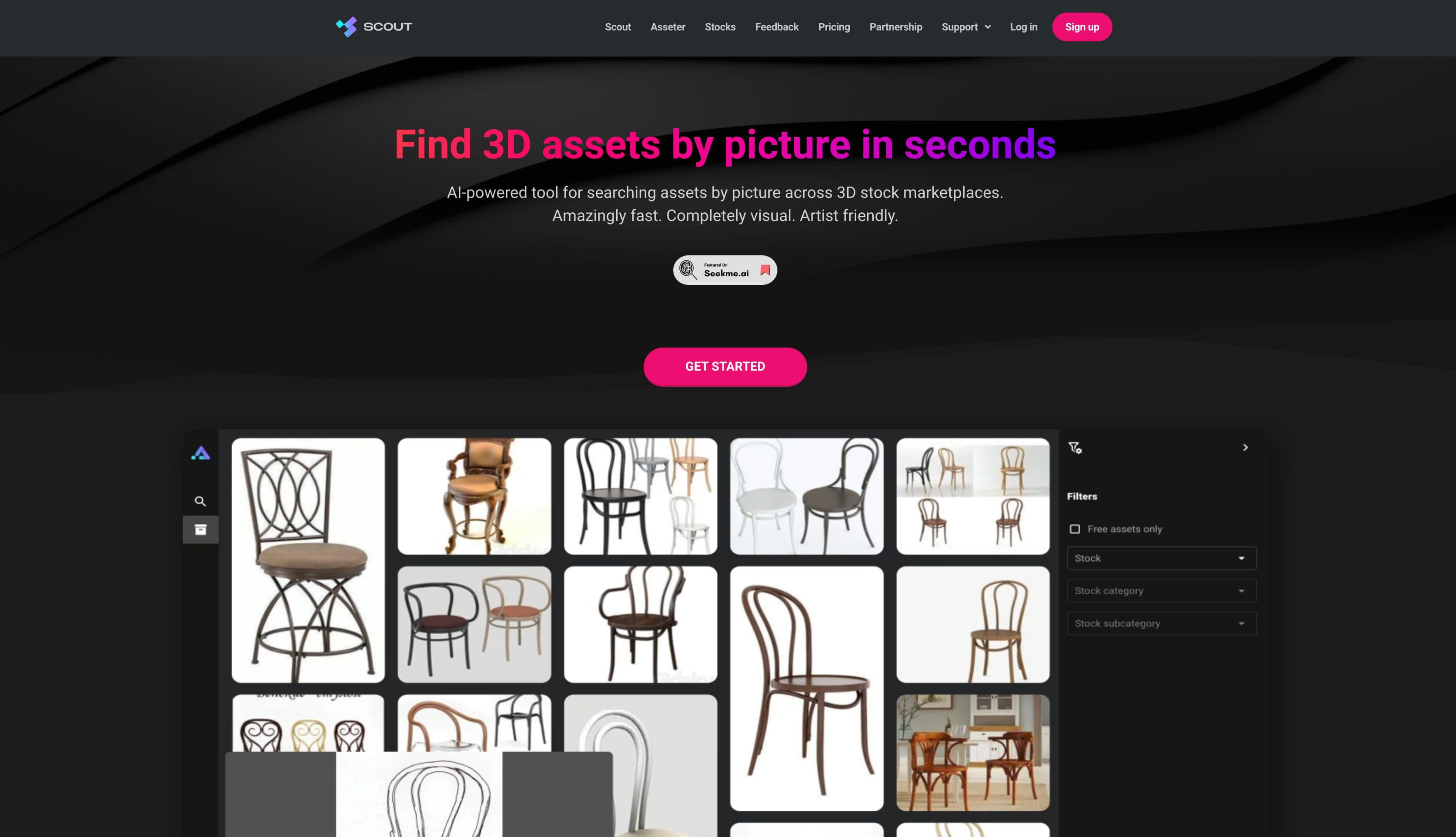 Scout by Asseter.ai logo