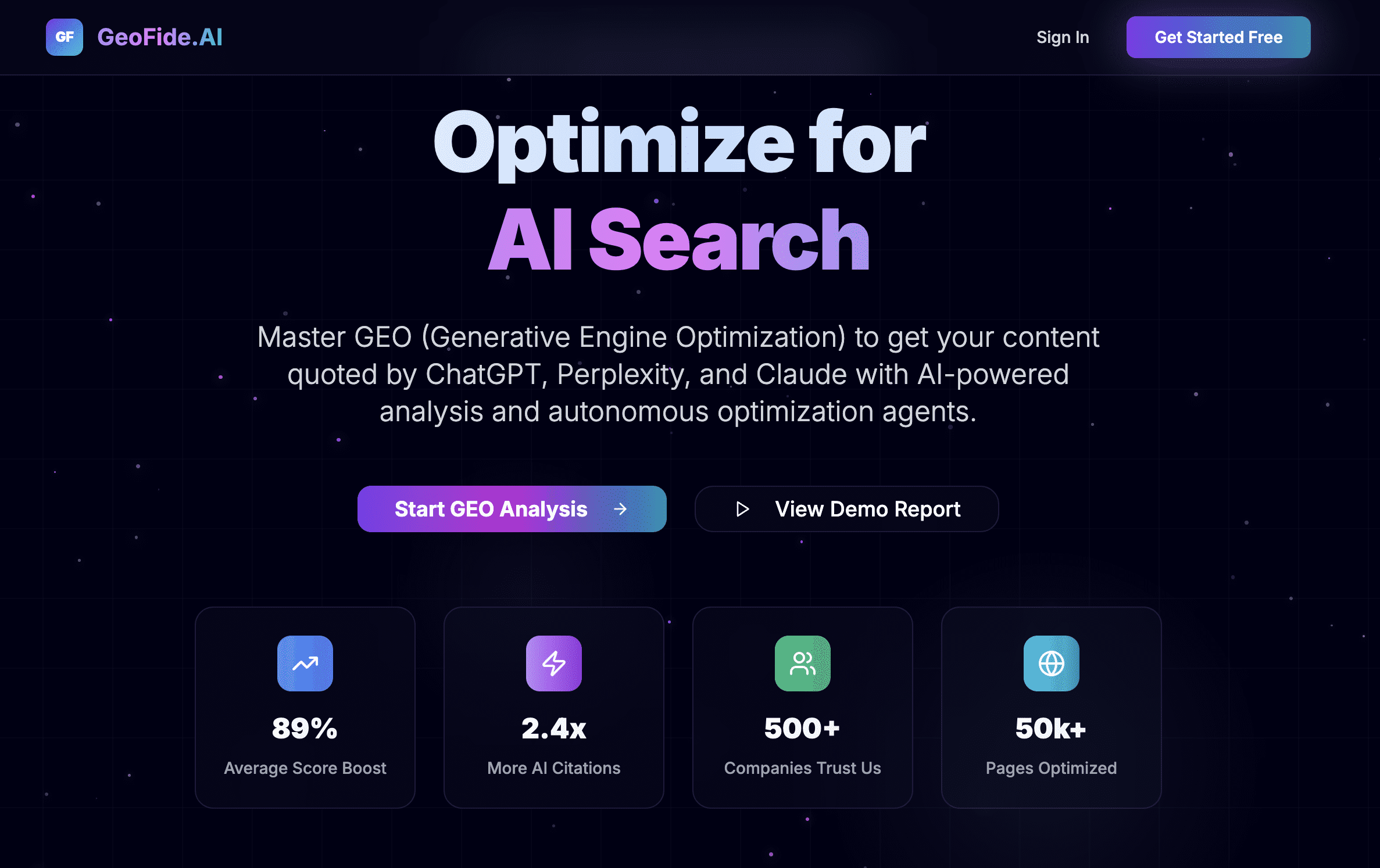 GeoFide.AI logo
