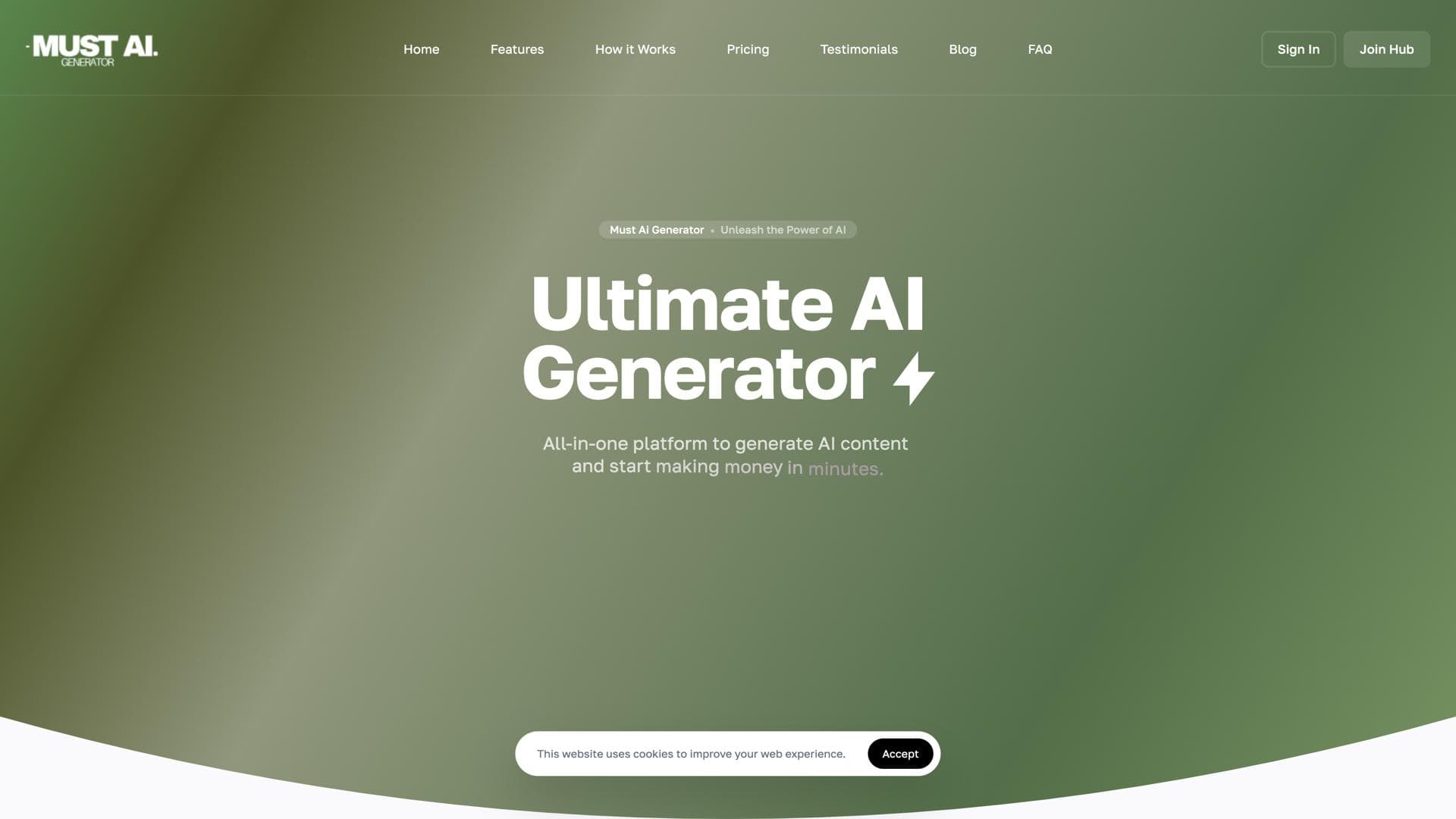 Must AI Generator logo