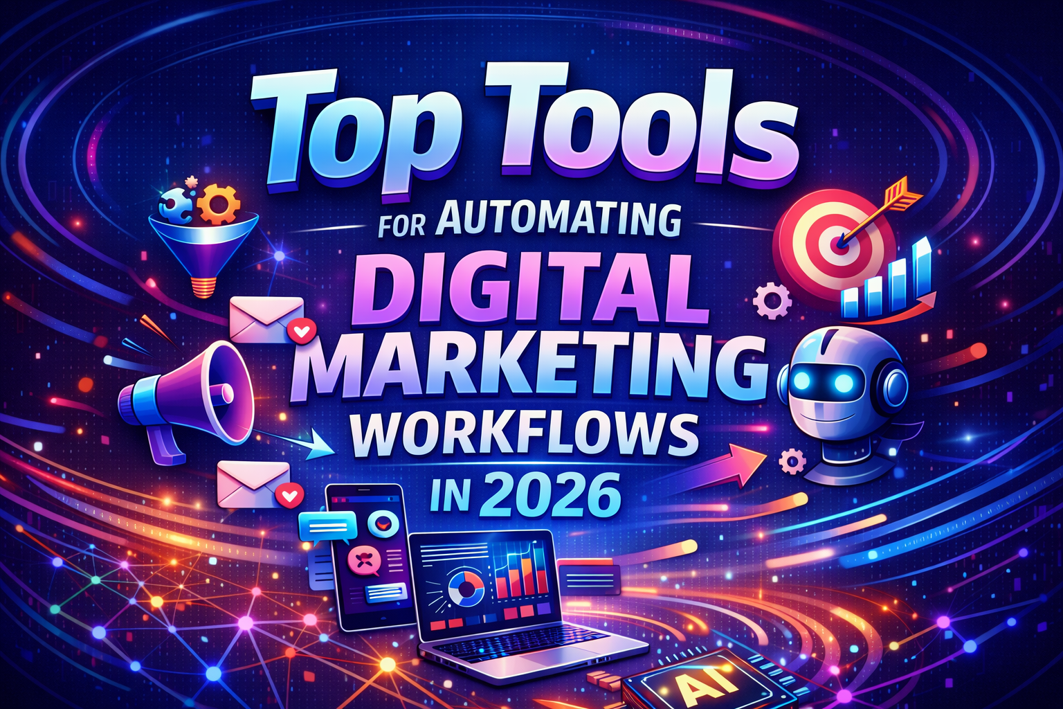 Top Tools for Automating Digital Marketing Workflows in 2026