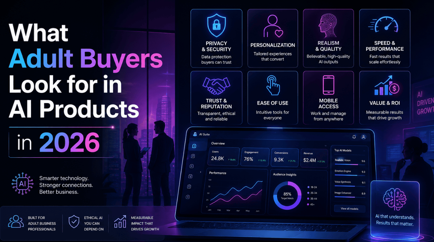 What Adult Buyers Look for in AI Products in 2026