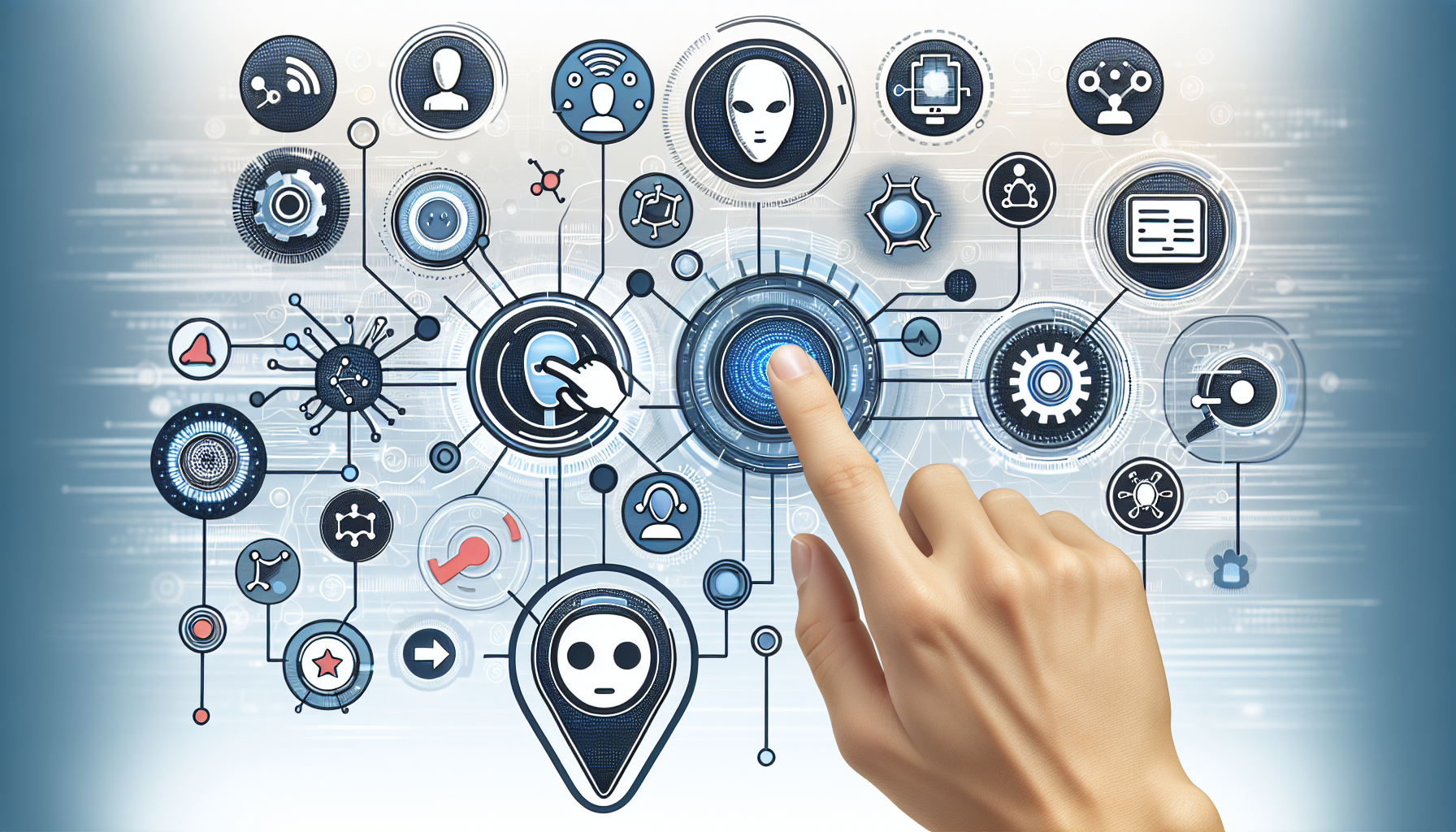 Illustration of selecting the right AI chatbot