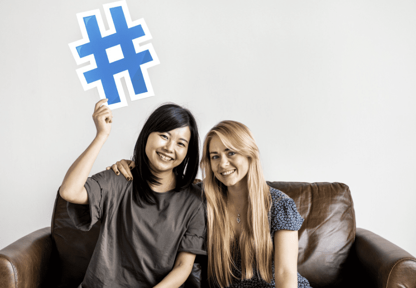 Use targeted hashtags to reach new interested followers