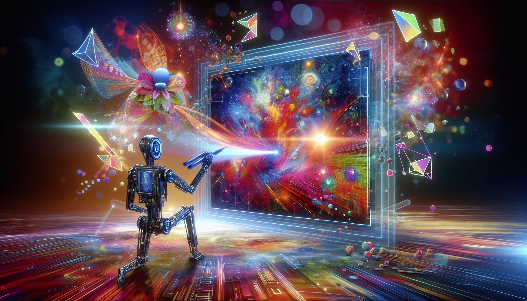 Customizing AI-generated images for desired artistic effects