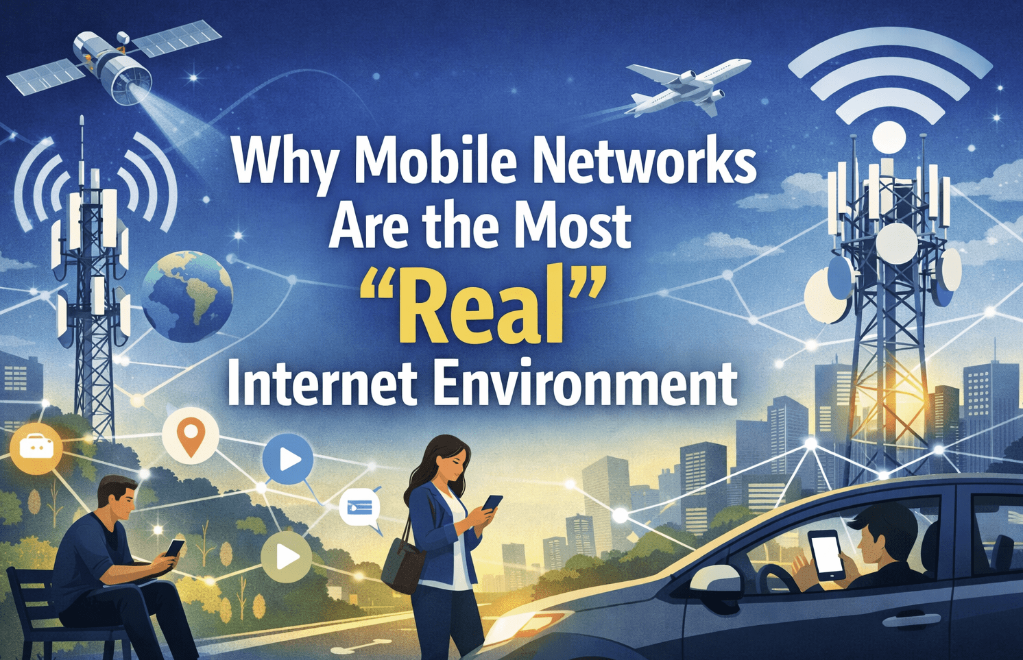 Why Mobile Networks Are the Most 'Real' Internet Environment