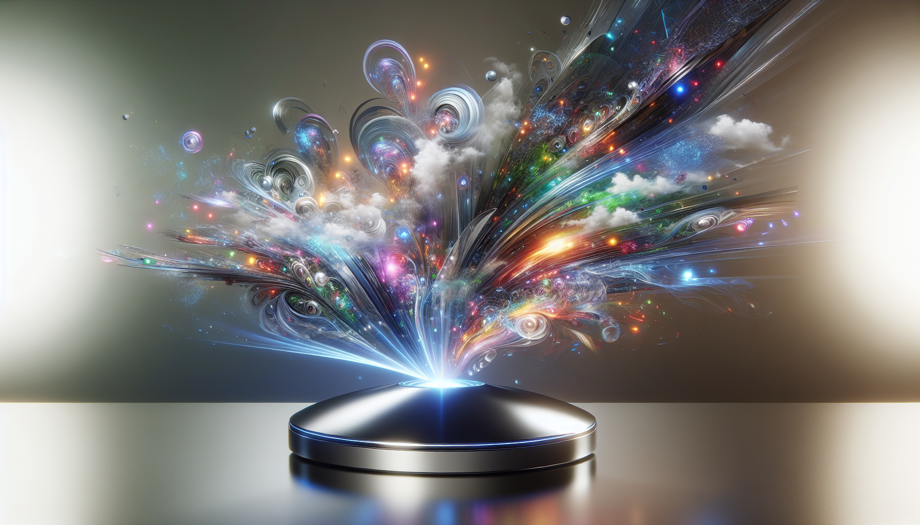 AI image generator transforming text into stunning visuals