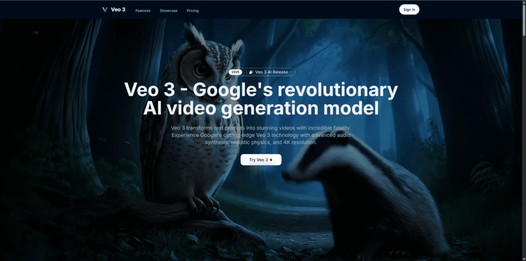 Veo 3 Art screenshot