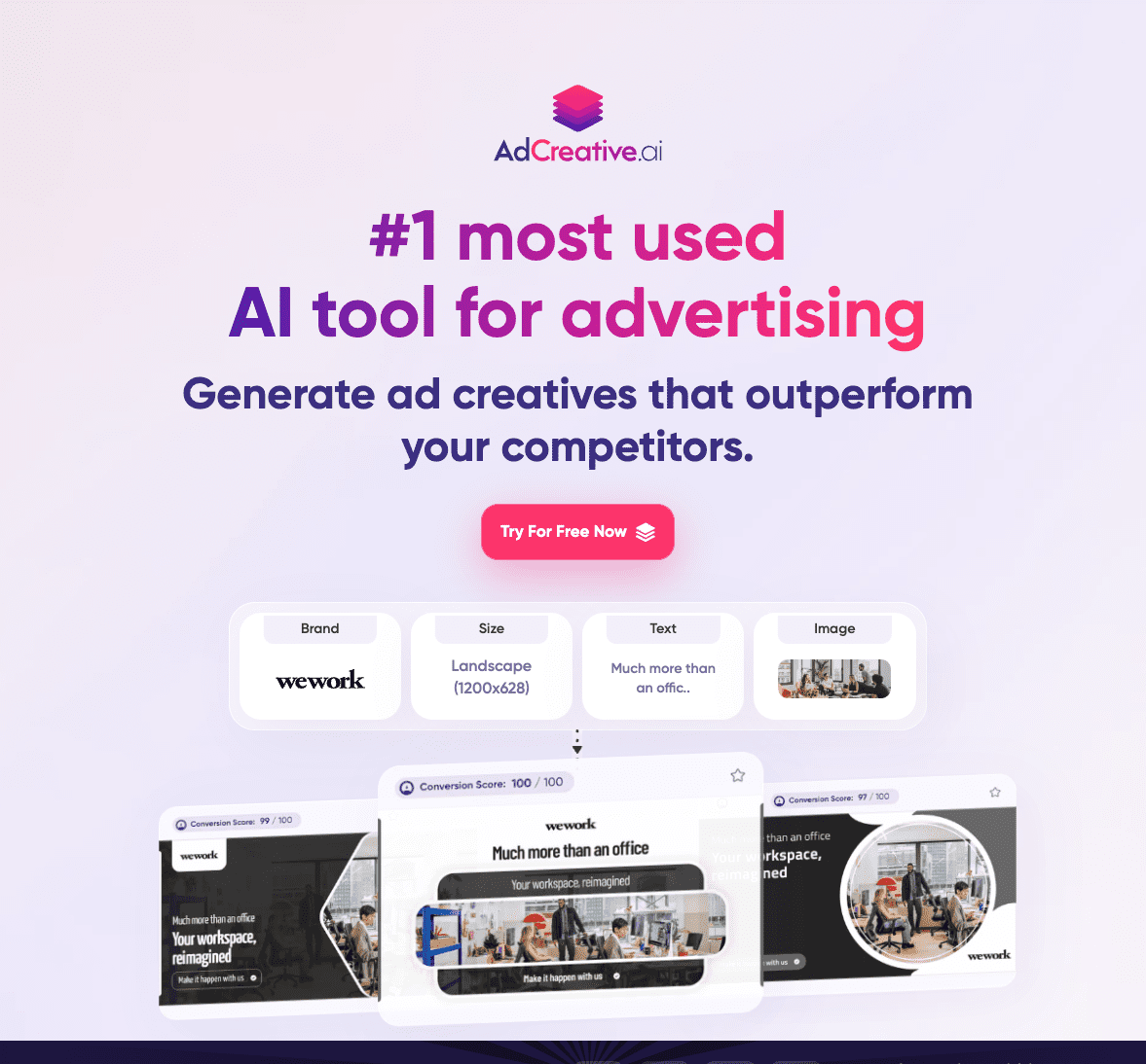 Adcreative.ai screenshot