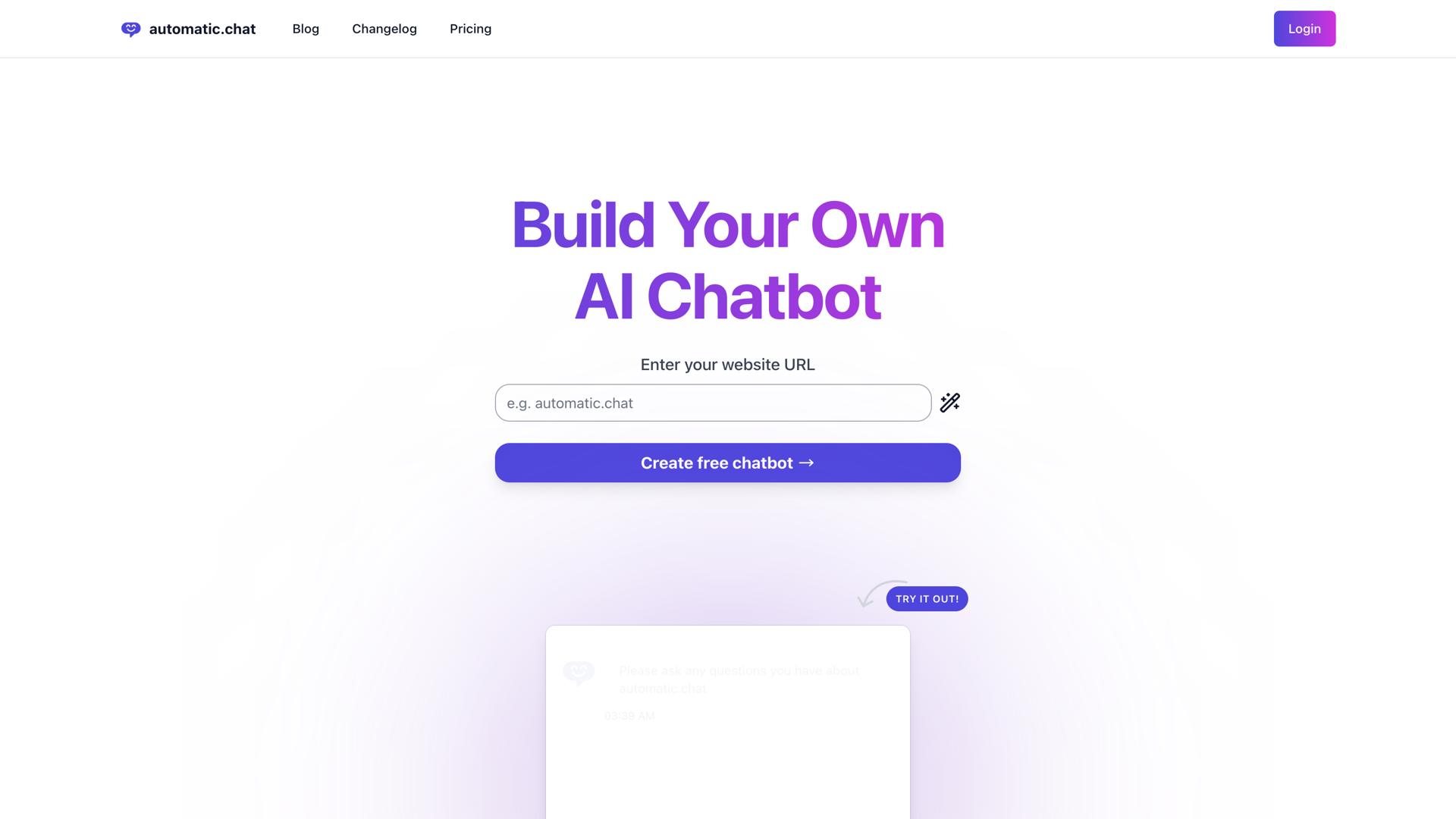 Automatic.chat screenshot