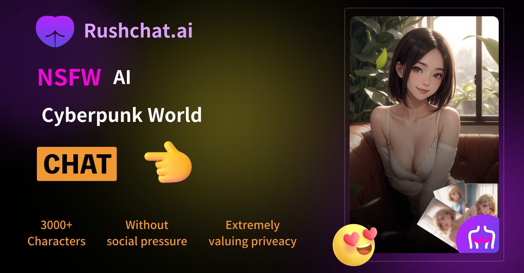 RushChat AI screenshot