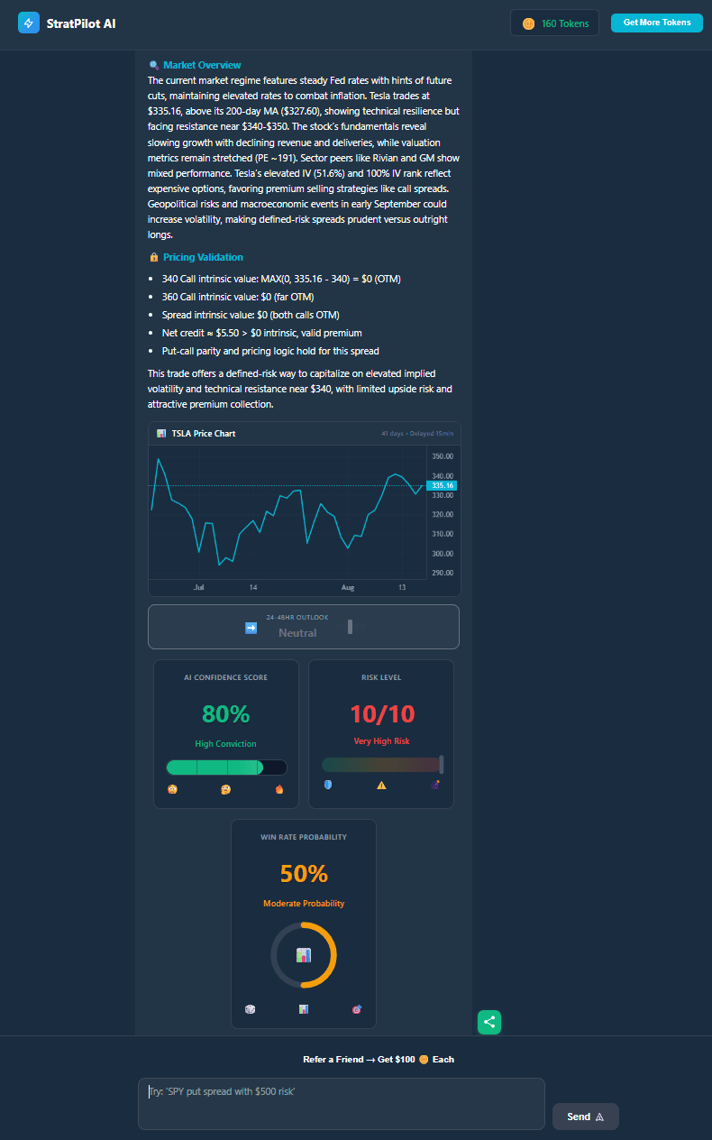 StratPilot AI screenshot