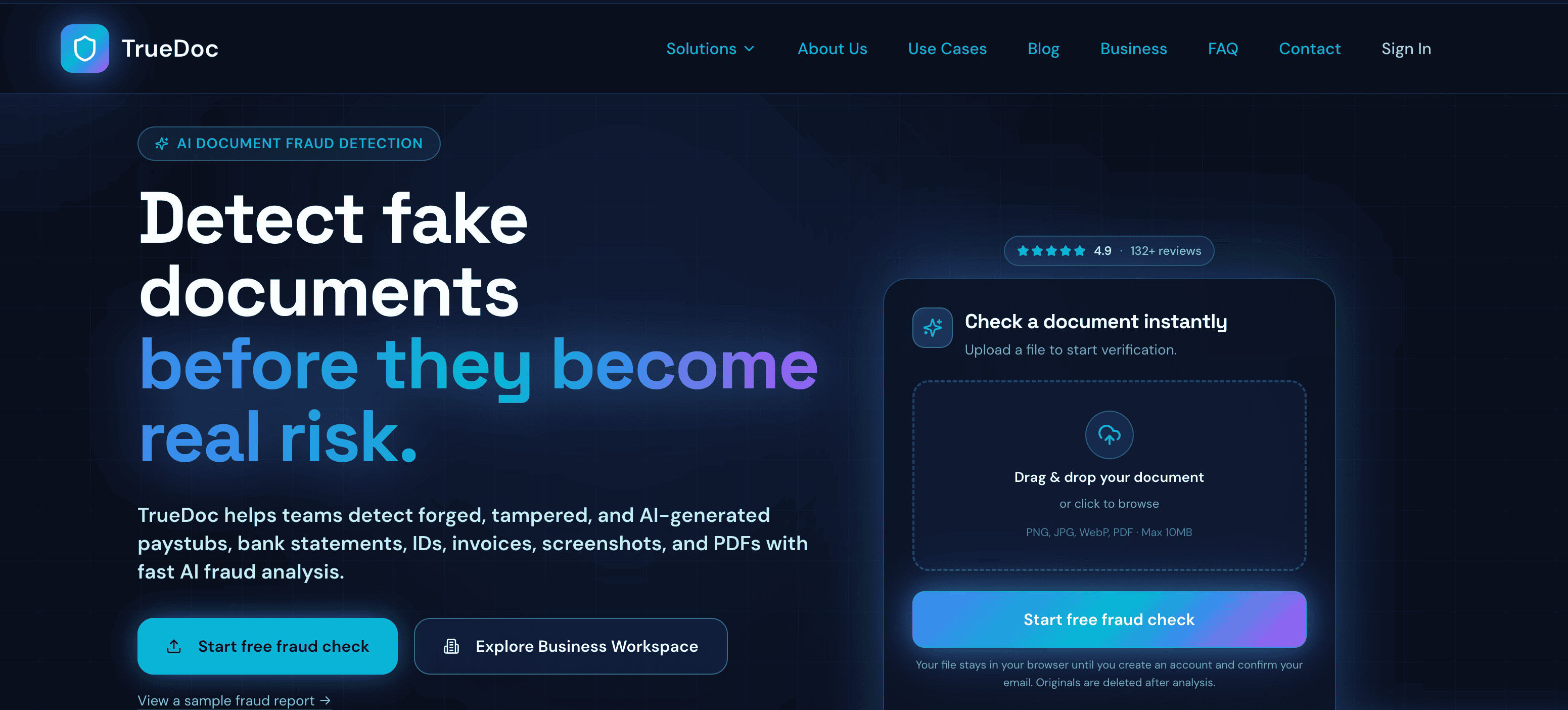 TrueDoc screenshot