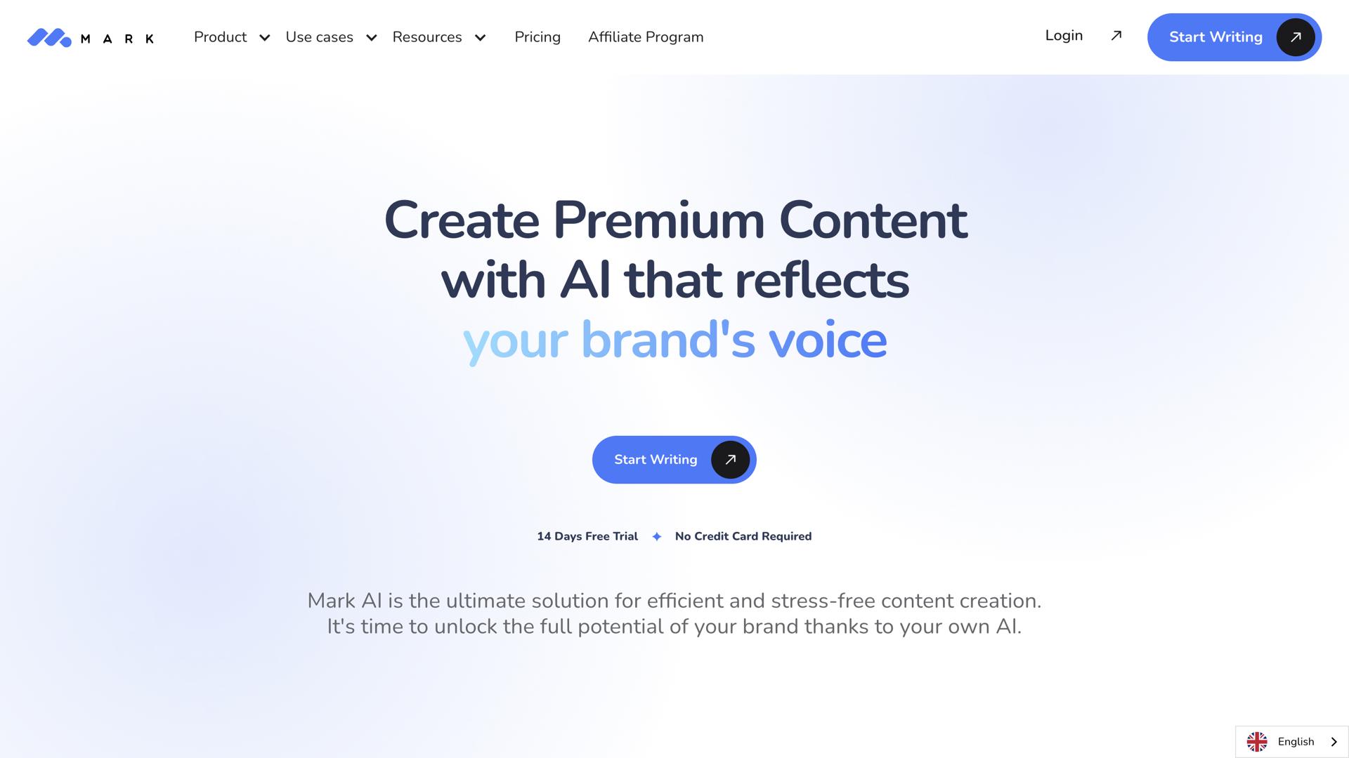 Mark Copy AI screenshot