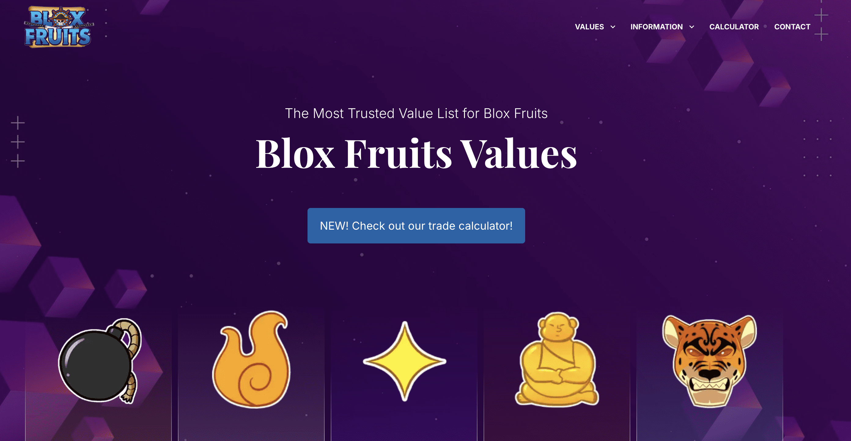 Blox Fruits Values screenshot