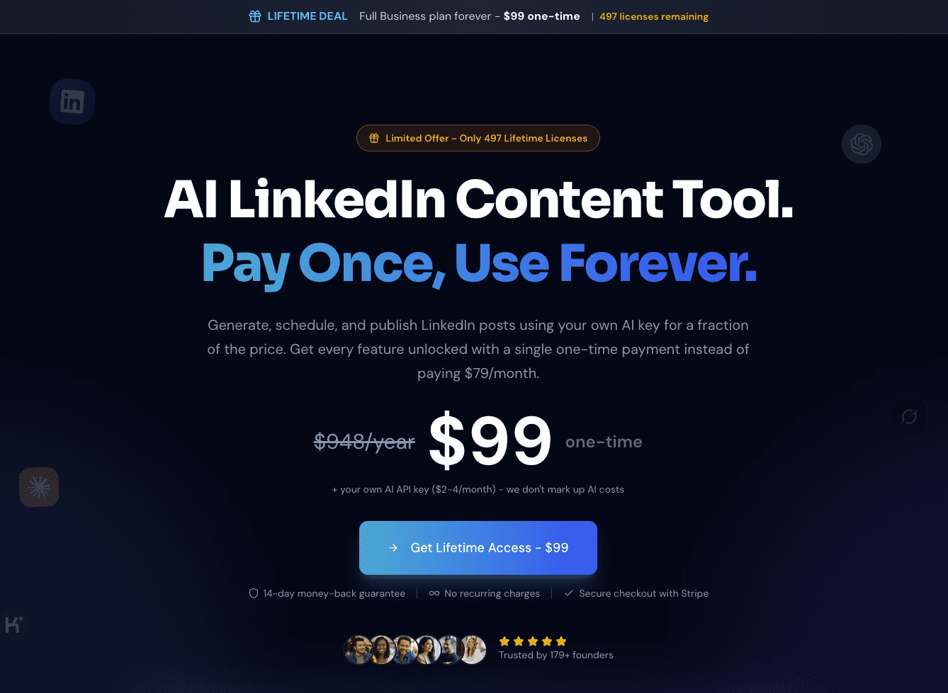 LinkedGrow screenshot