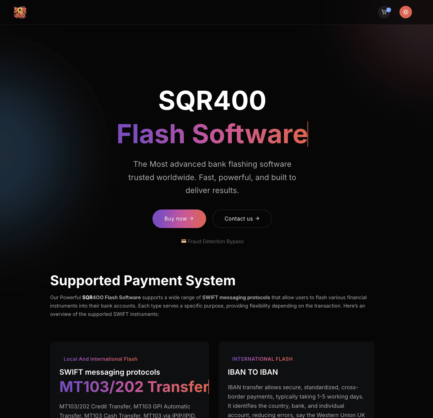 Sqr400 Flash Software screenshot