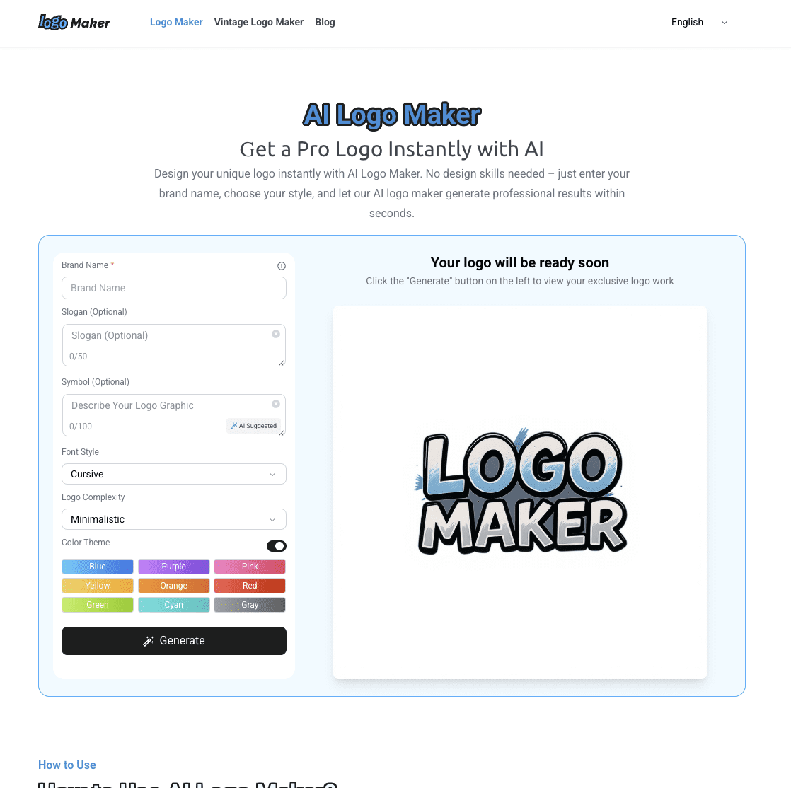 AI Logo Maker screenshot
