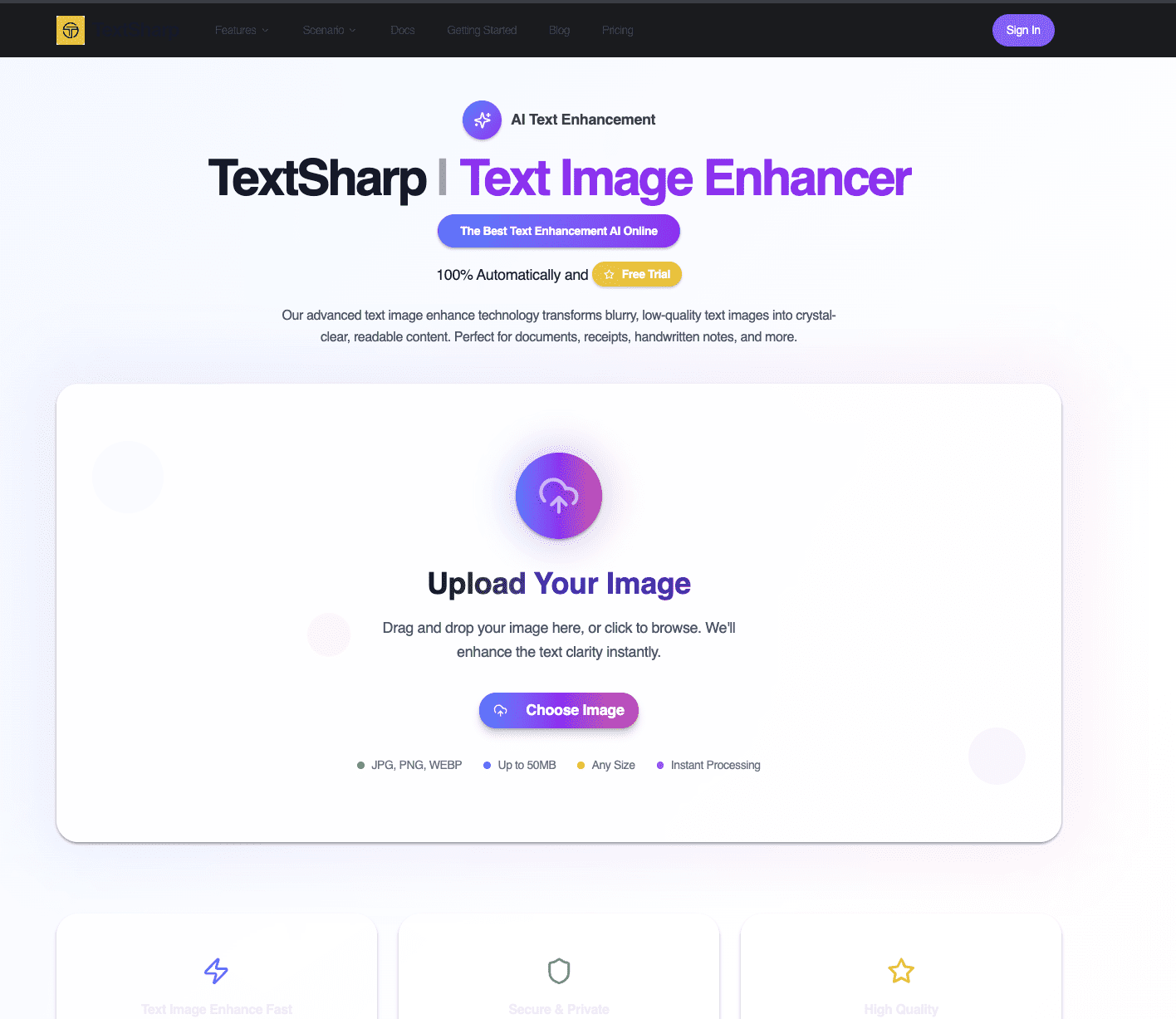 TextSharp | Text Image Enhancer screenshot
