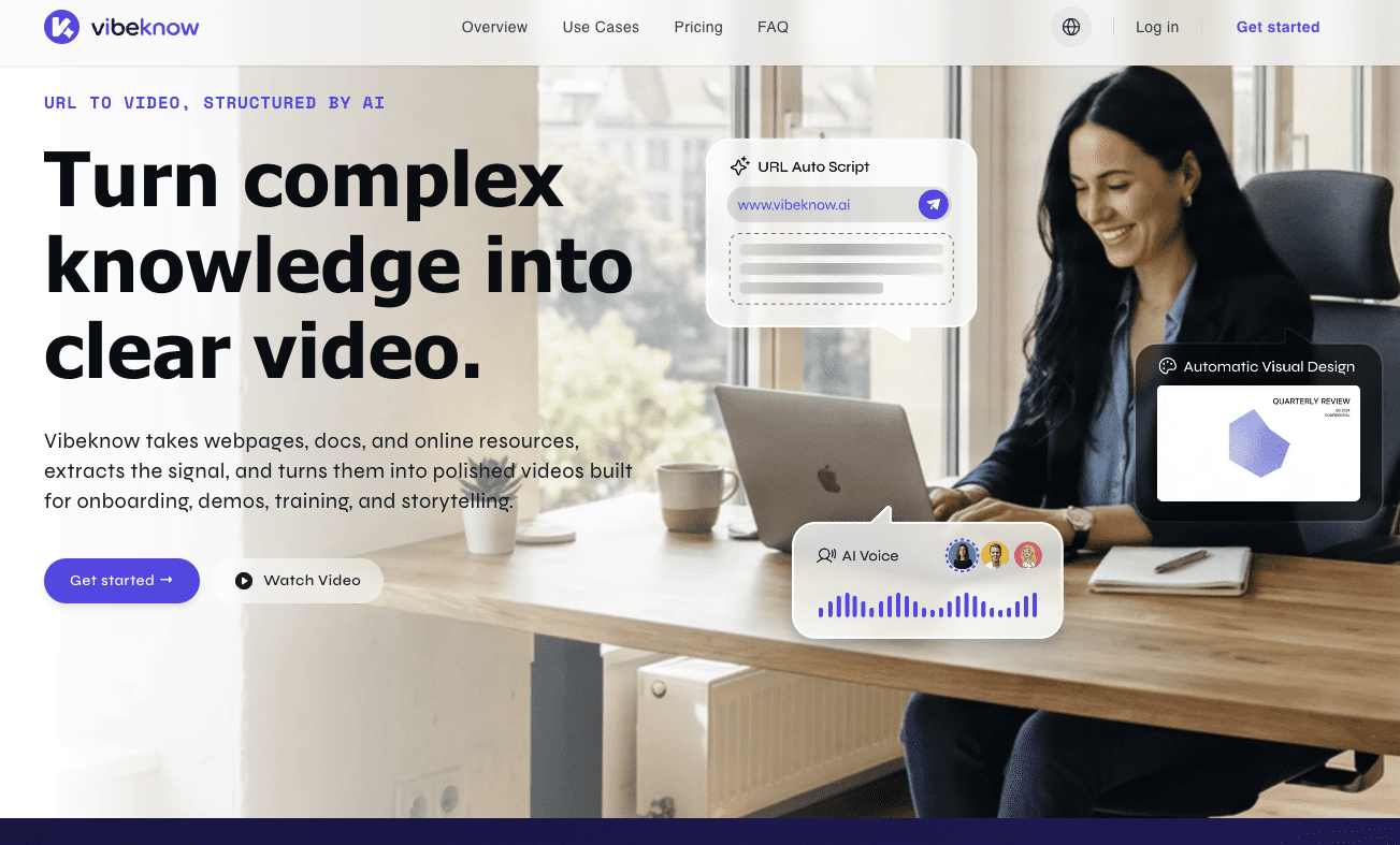 VibeKnow Presentation & Explainer Video Kit screenshot