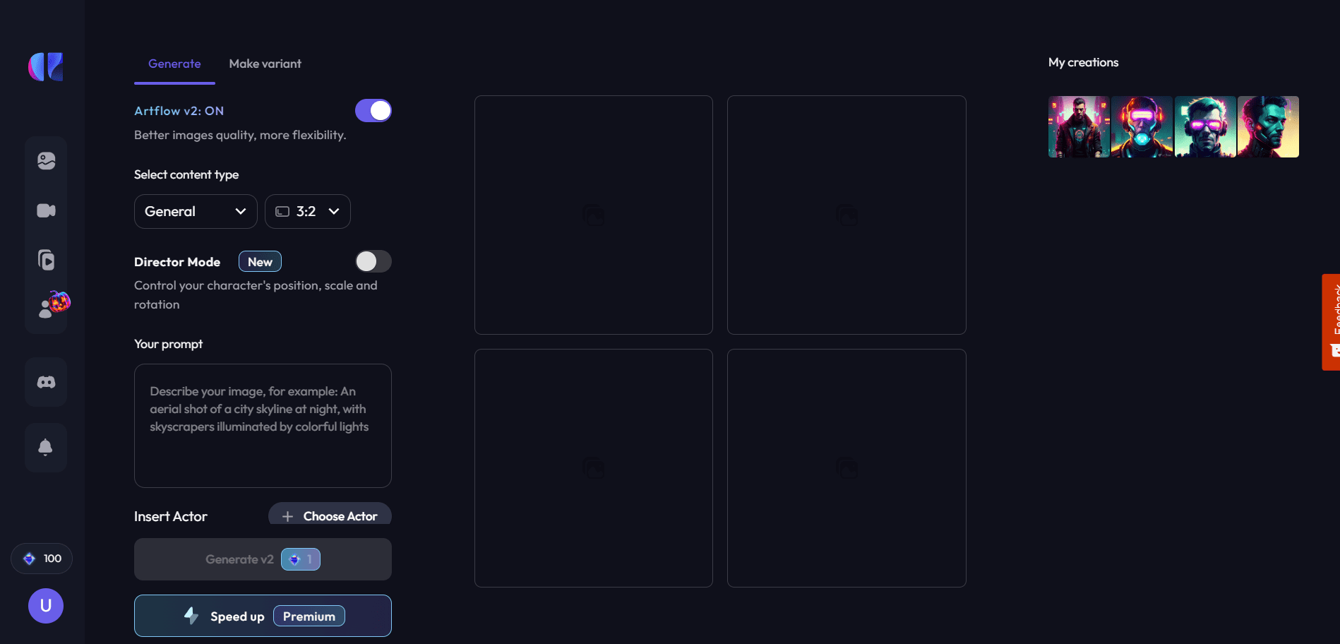 Artflow.ai – Create AI Stories screenshot