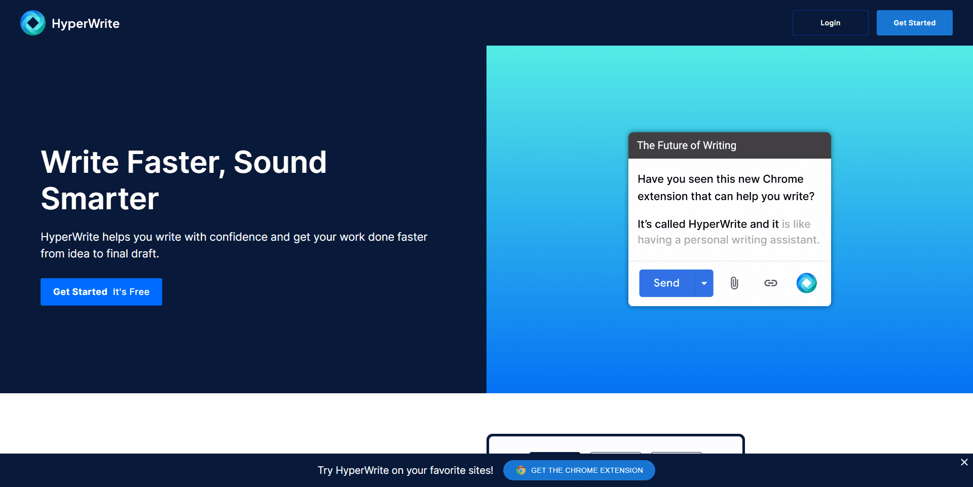 HyperWrite screenshot