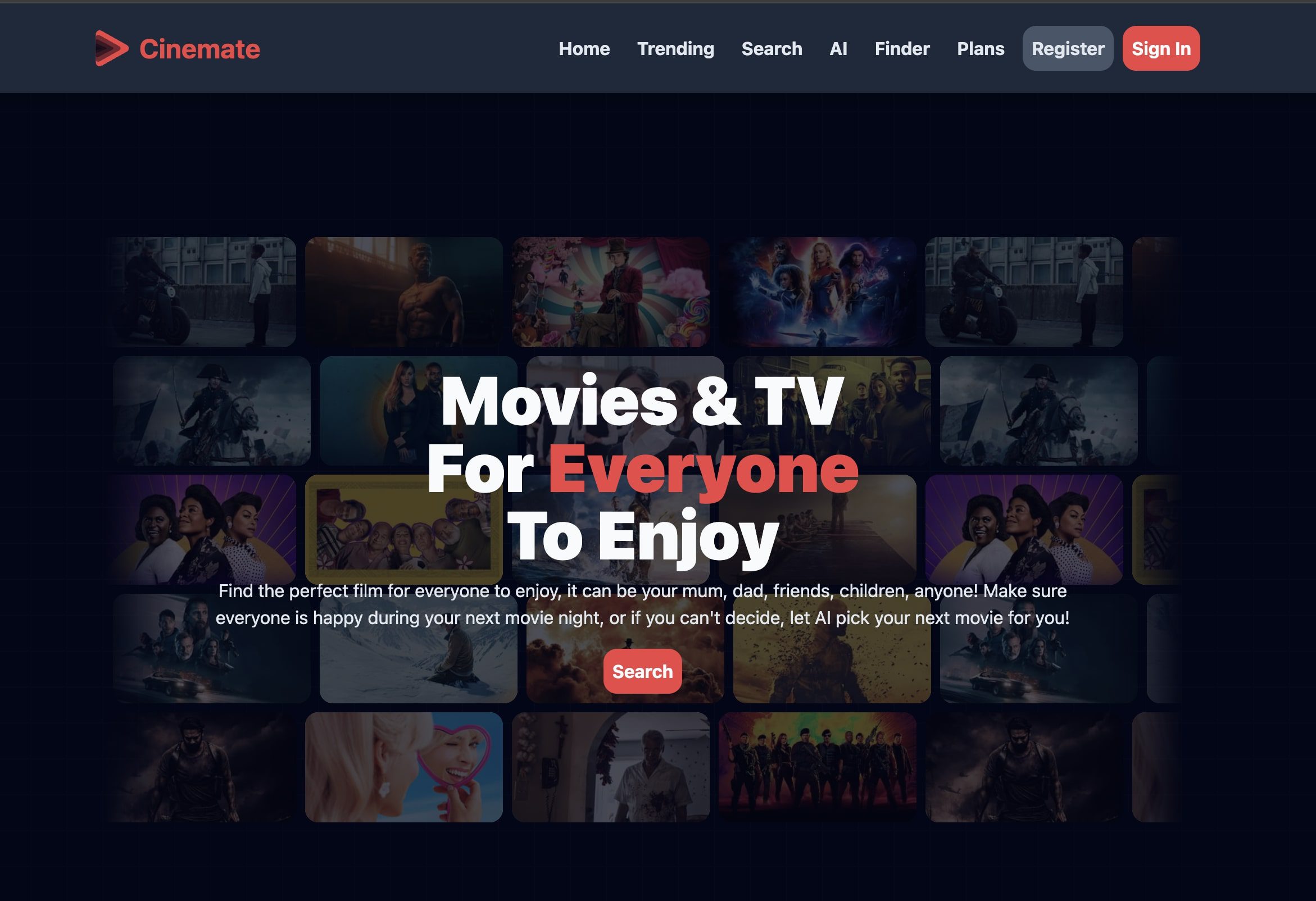 Cinemate screenshot