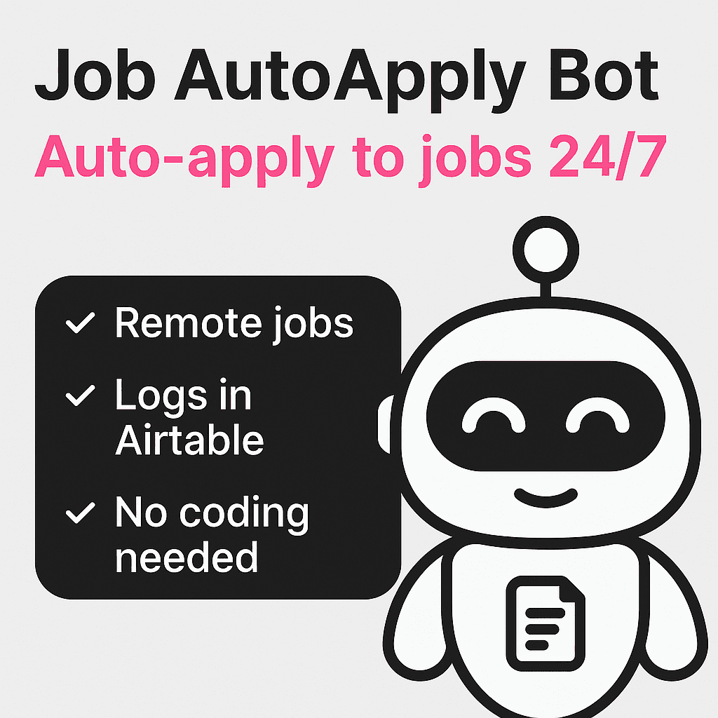 Job AutoApply Bot screenshot