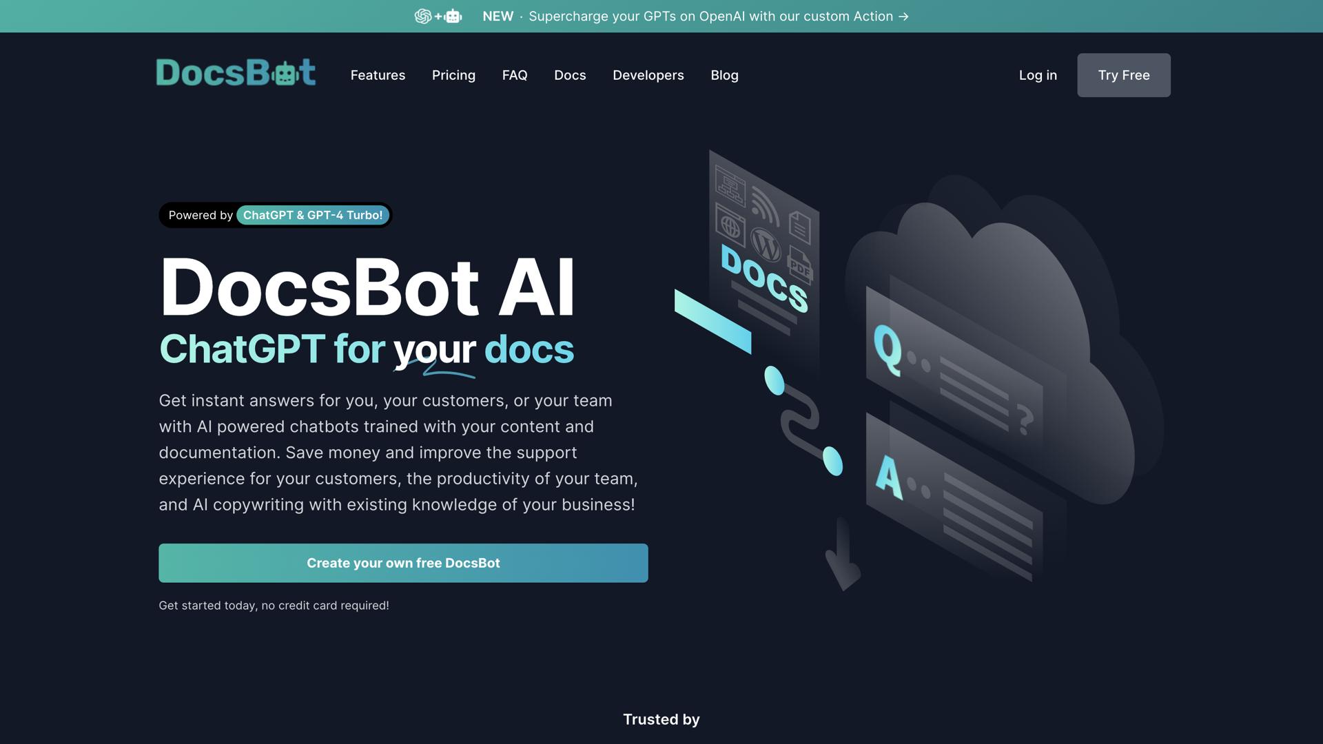 DocsBot screenshot