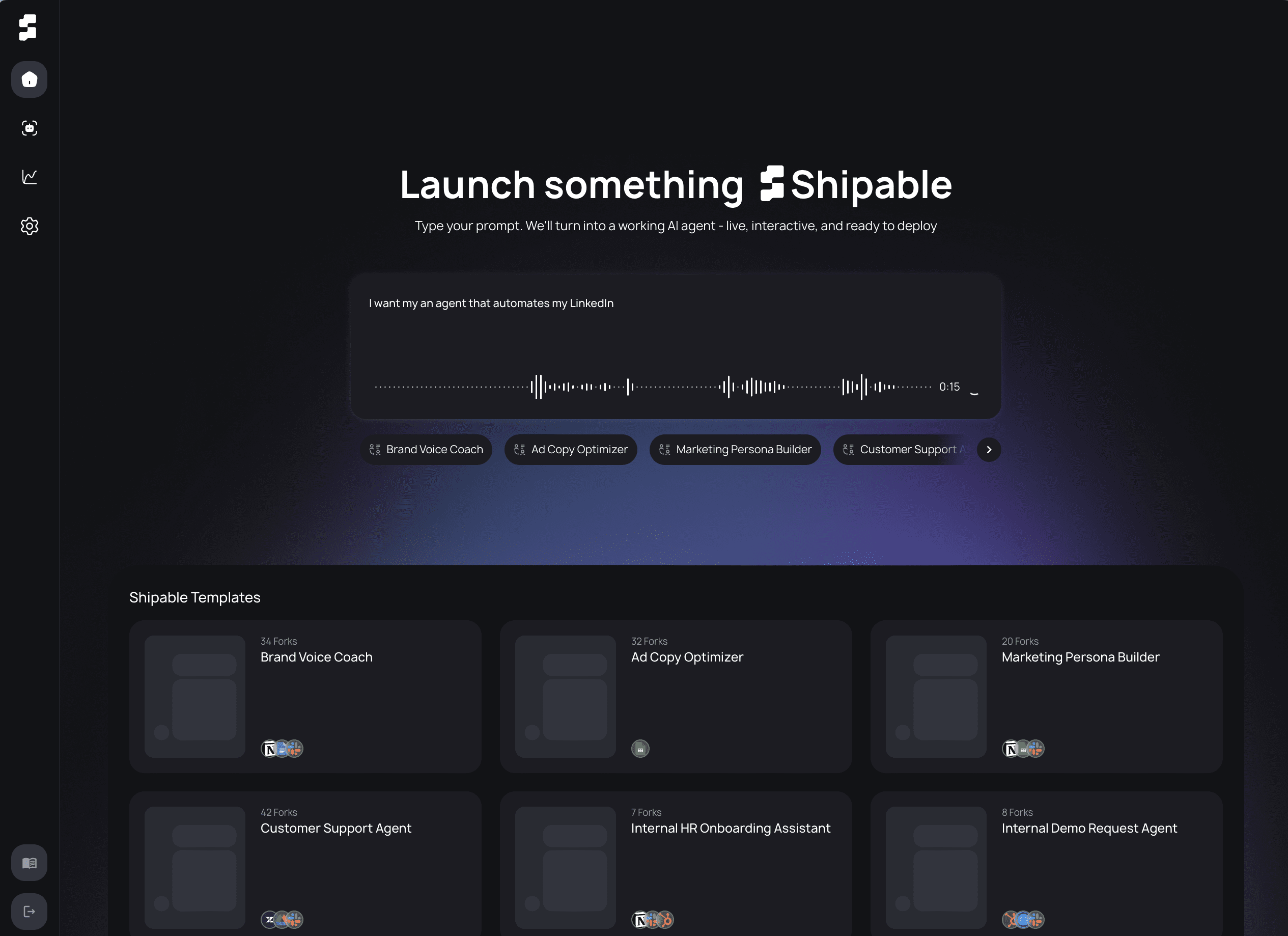 Shipable AI screenshot