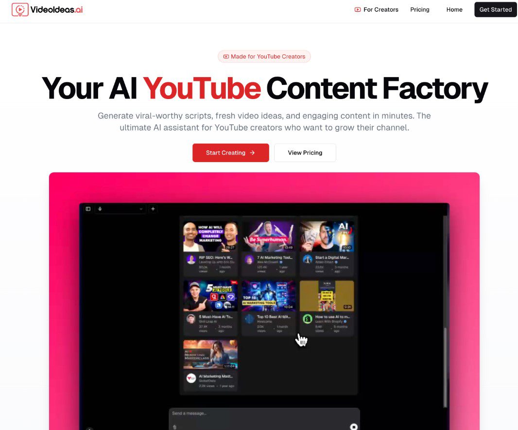 VideoIdeas.ai screenshot