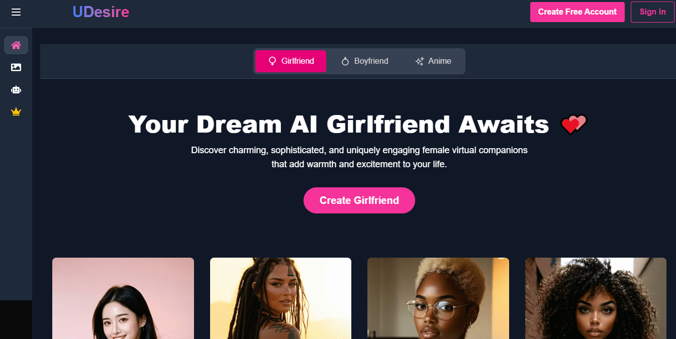 uDesireAI screenshot