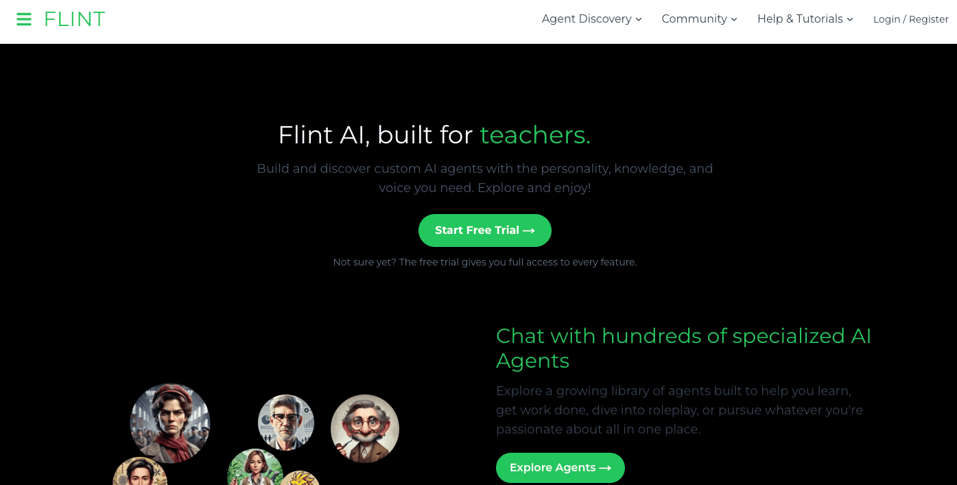 Flint AI screenshot