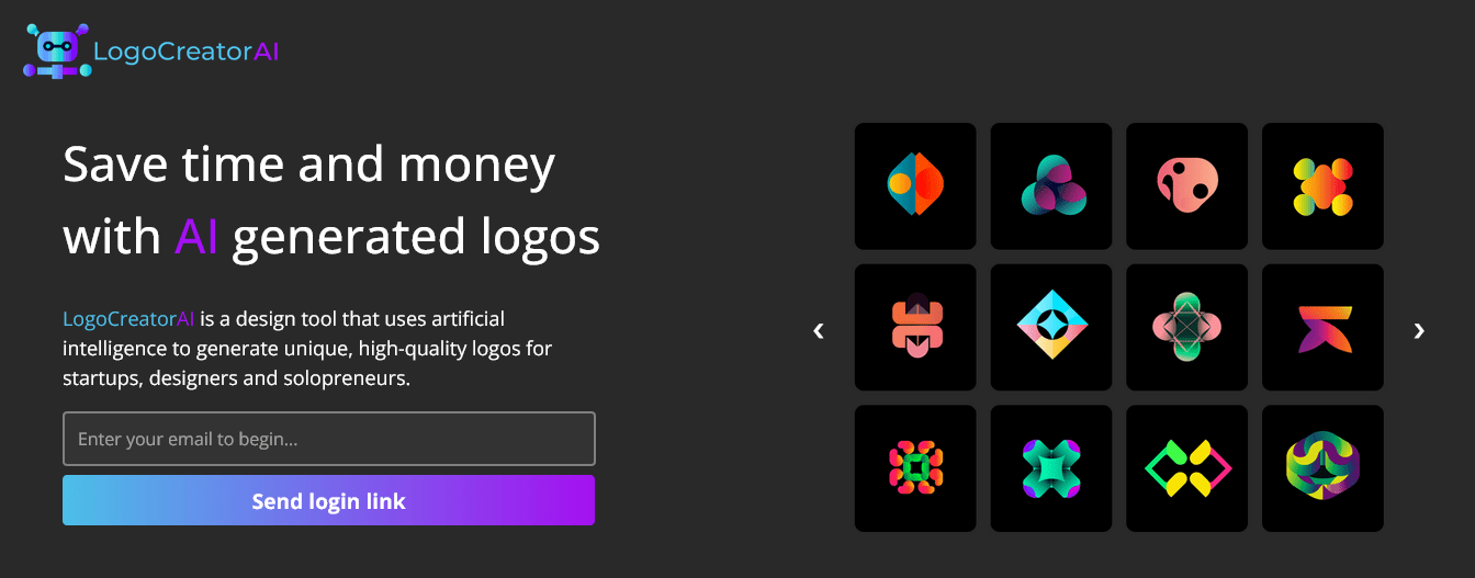 LogoCreatorAI screenshot