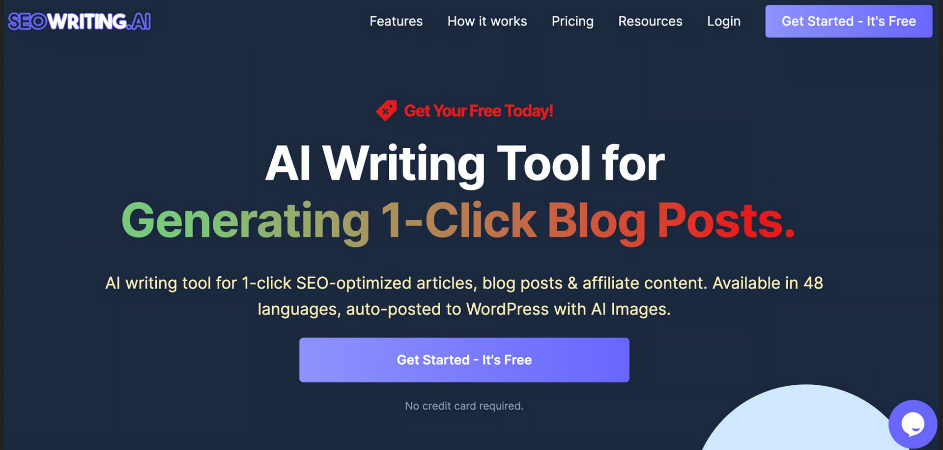 SEO Writing AI screenshot