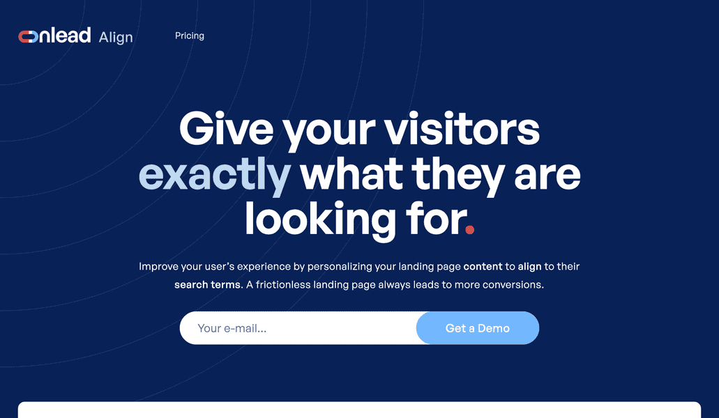 Onlead screenshot