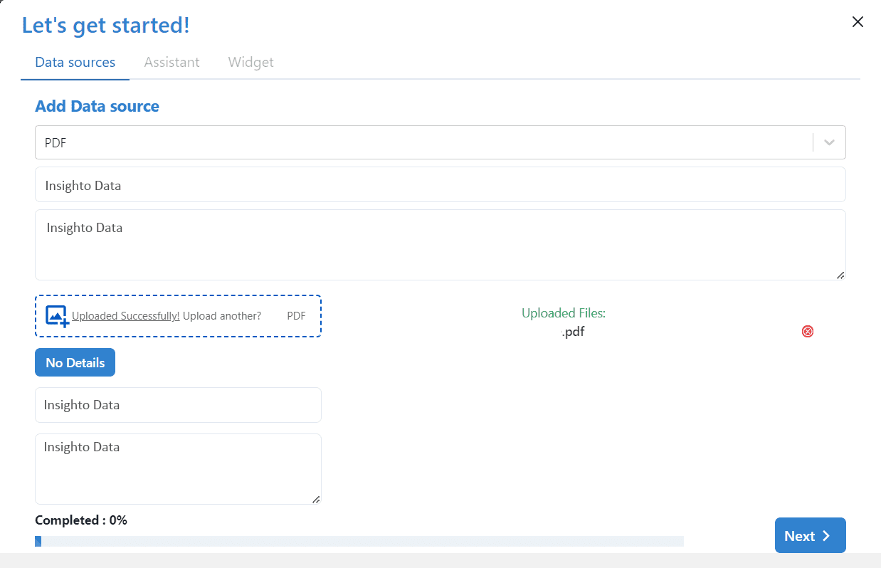 Insighto.ai screenshot