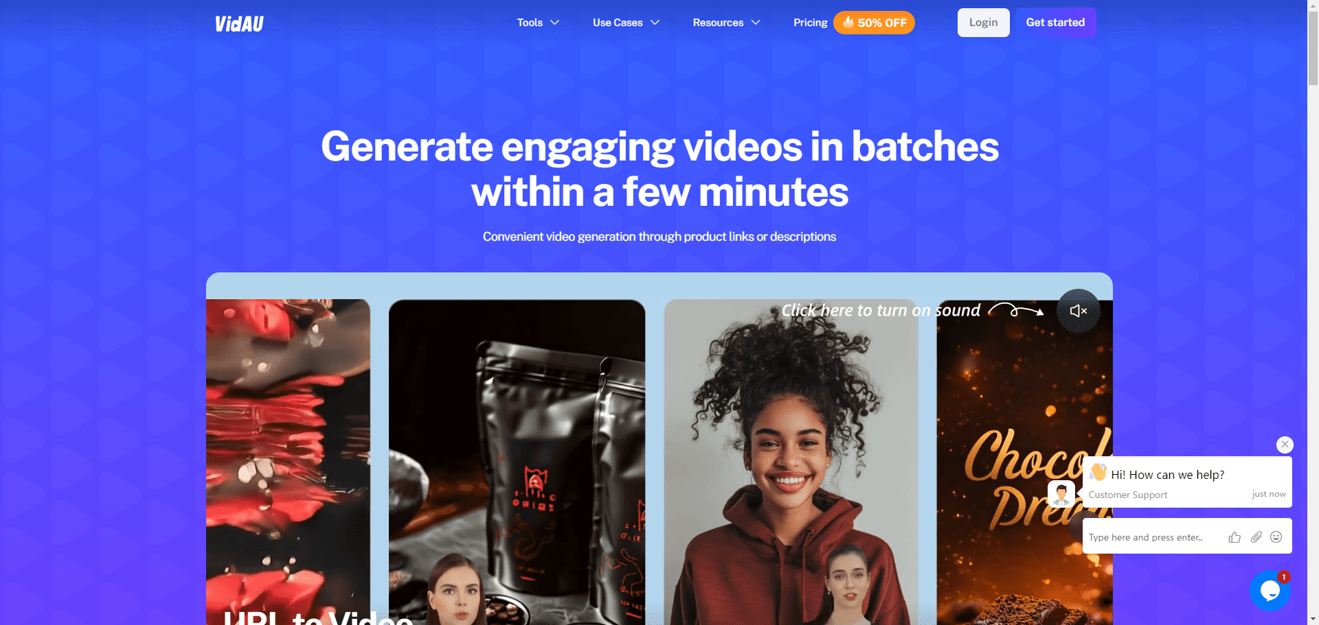 VidAU screenshot