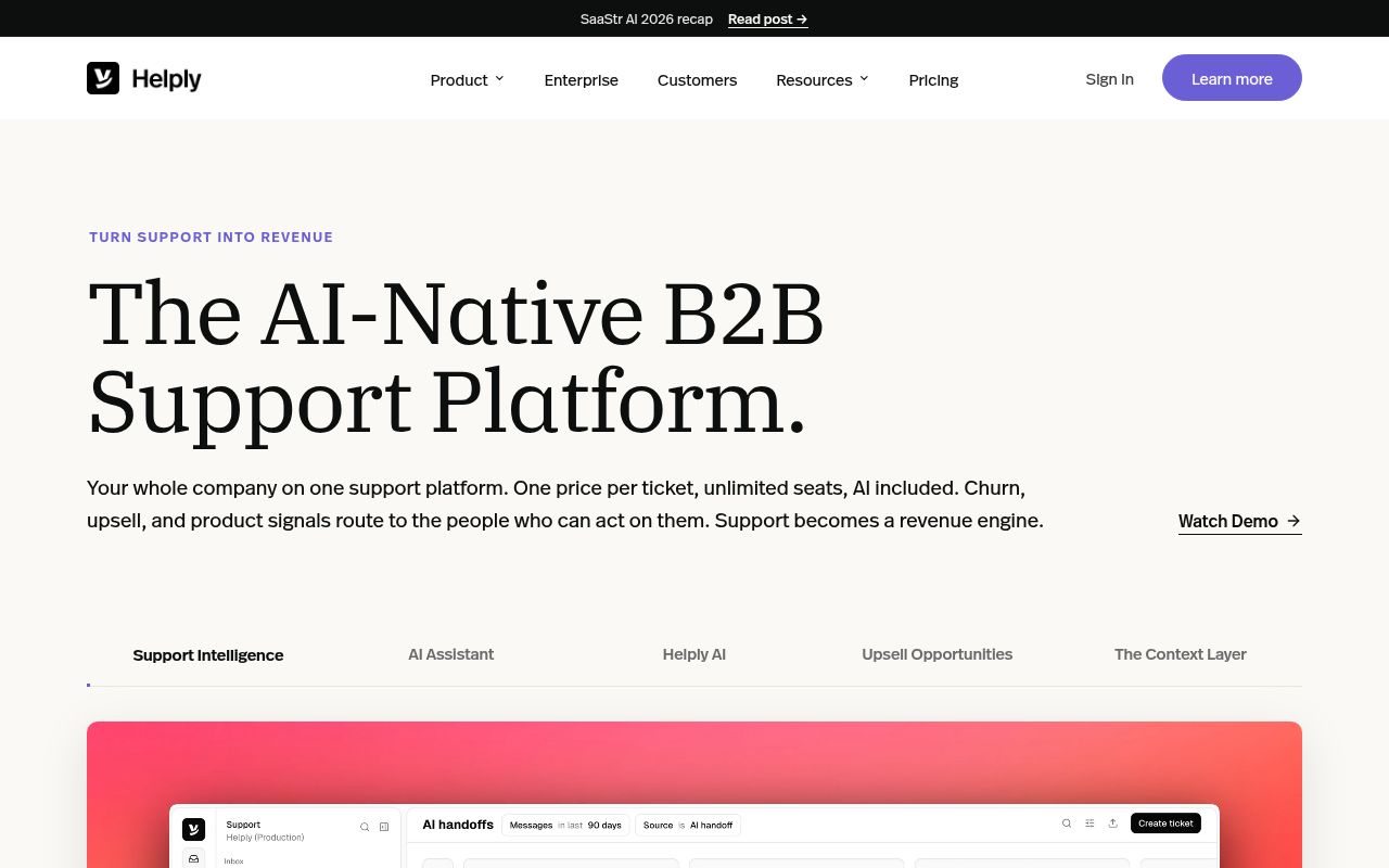 Groove homepage screenshot