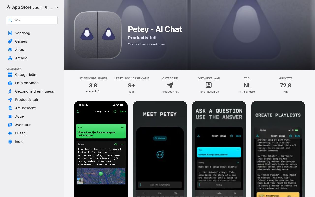WatchGPT homepage screenshot