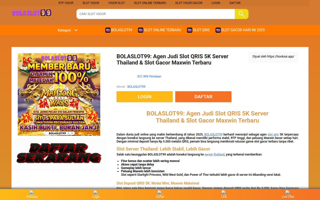 BooksAI homepage screenshot