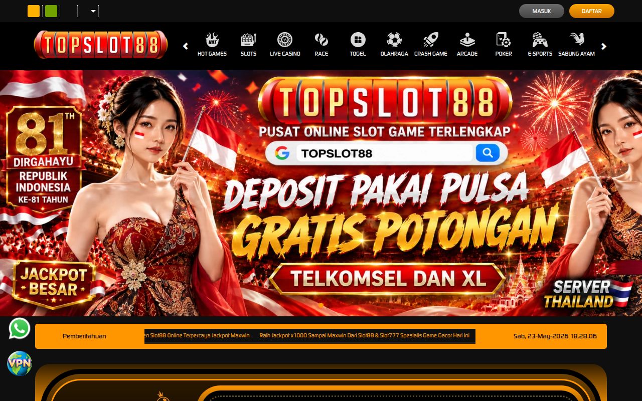 Nepobb homepage screenshot