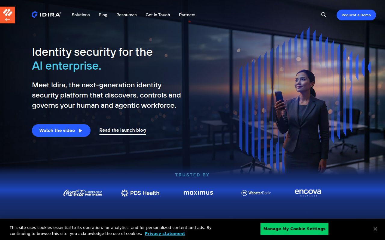 CyberArk homepage screenshot