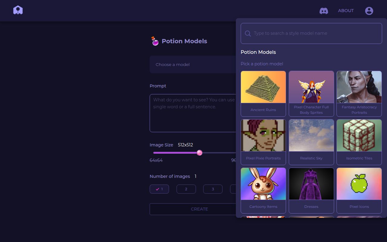 Synth Run homepage screenshot