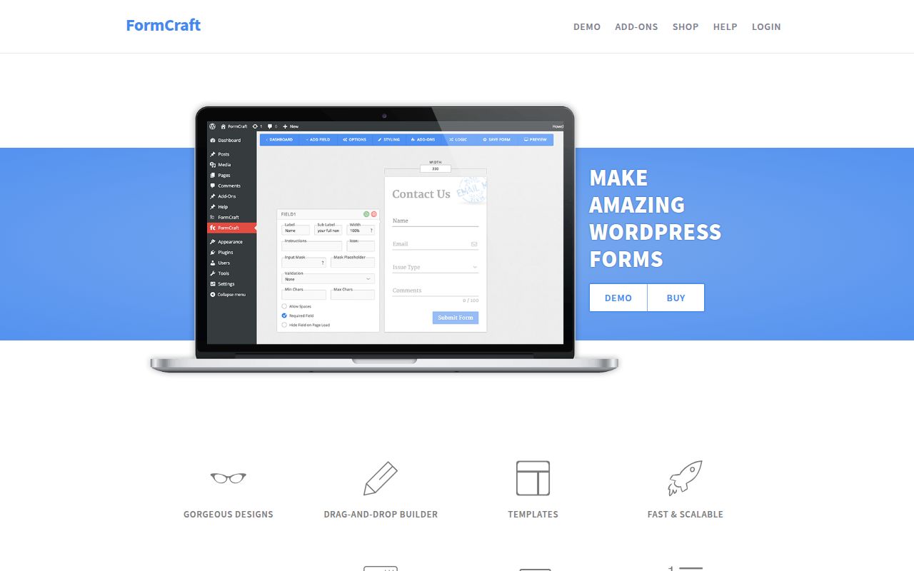 FormCraft homepage