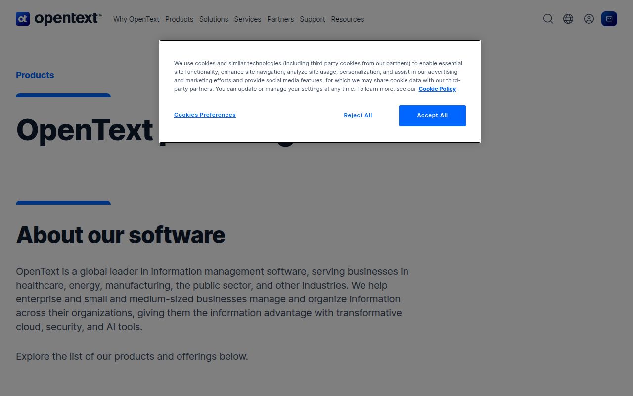 Fortify On Demand homepage screenshot