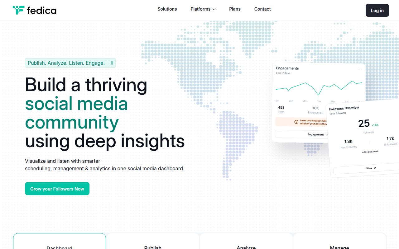 Tweepsmap homepage screenshot
