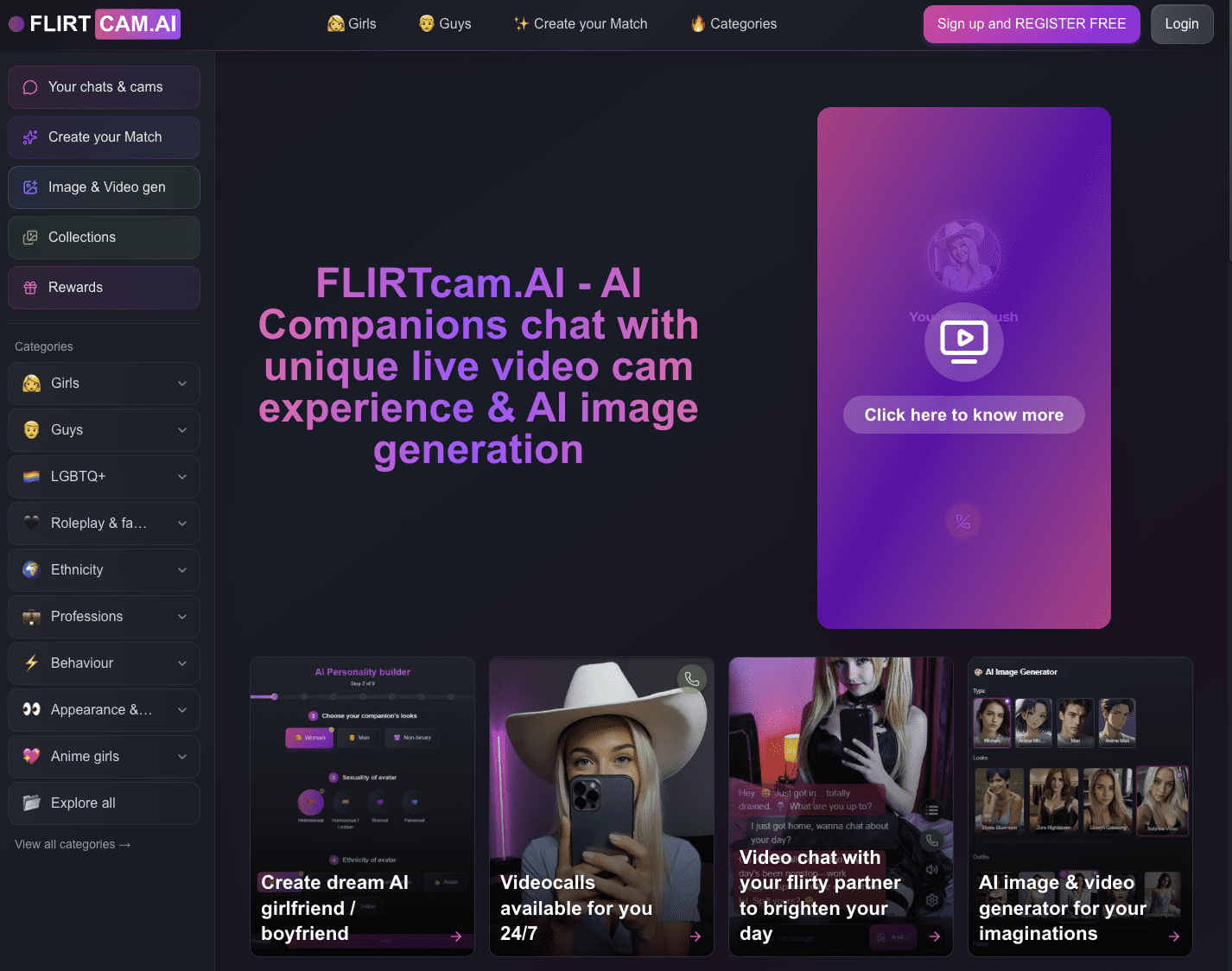 FlirtCam AI logo