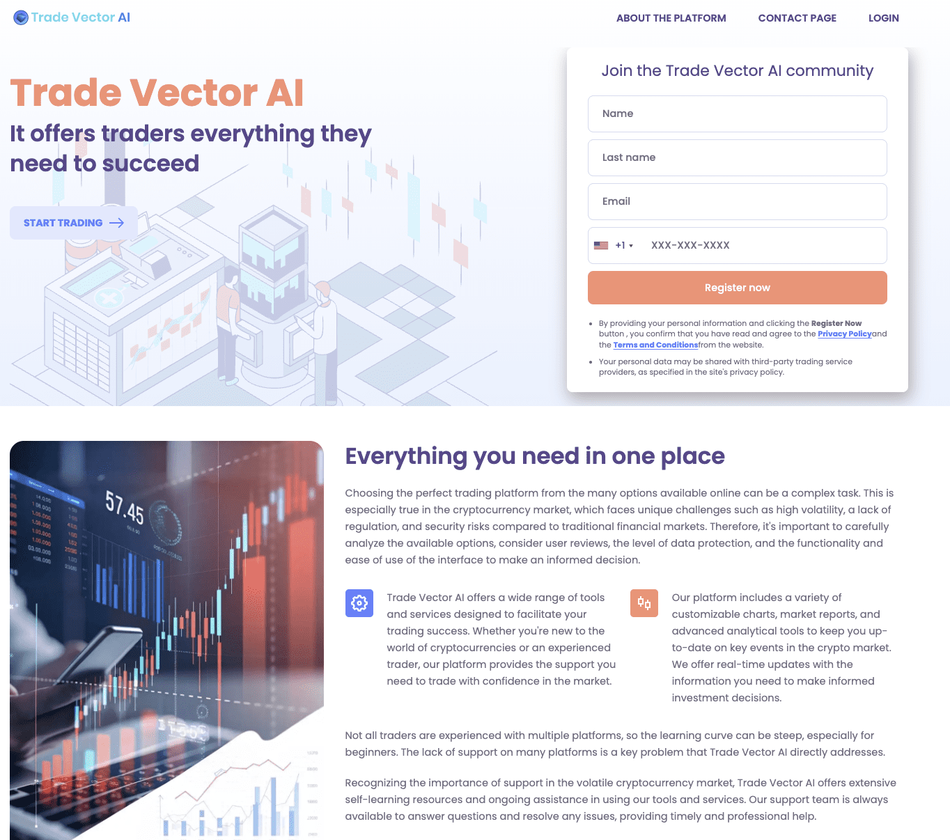 Trade Vector AI logo